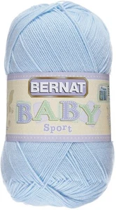 Baby Big Ball Sport Yarn, 12.3 oz, Gauge 3 Light, 100% Acrylic,Baby Blue - Picture 1 of 3