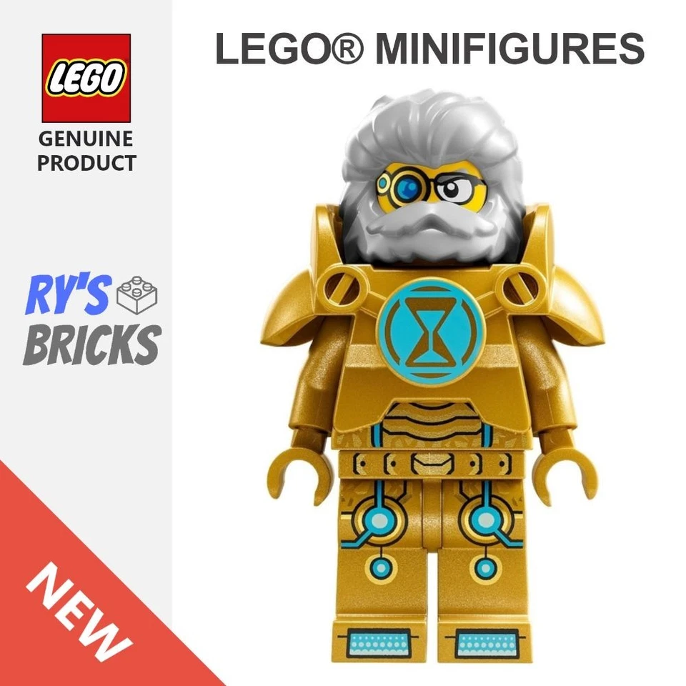 LEGO® Mr. Oz Minifigure DRM035 DREAMZzz - Gold Suit and Armor (71475) - Изображение 1 из 1