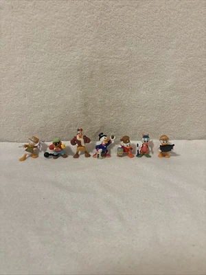 Lot of 7 Vintage Disney PVC Figures Applause DuckTales 1986 FREE SHIP - Image 1 of 4