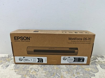 Epson WorkForce DS-70 Mobile Business Scanner, white - 10PPM - USB - Image 1 of 4