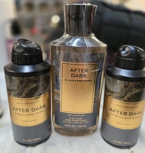 3er Pack Bath & Body Works AFTER DARK 3-in-1 Wasch- und Körperspray volle Größe  - Bild 1 von 2