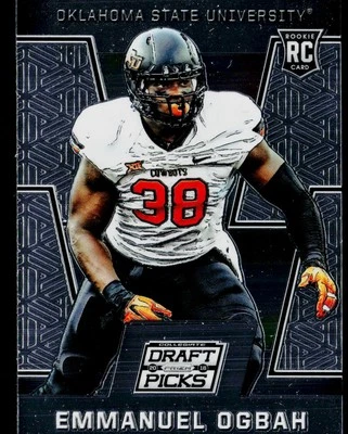 2016 Panini Prizm Collegiate Draft Picks #177 Emmanuel Ogbah Oklahoma State - Image 1 of 2