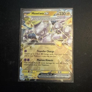 Mewtwo ex - 058/182 - Double Rare- SV04: Paradox Rift (PAR) - NM - Picture 1 of 9
