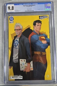 Superman Unlimited #1 (2025) CGC 9.8 NM/Mint Dan Mora Variant James Gunn - Bild 1 von 3