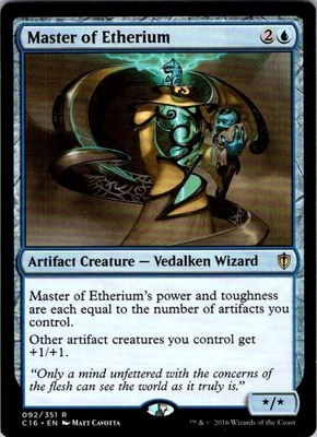 Master of Etherium - 92 - Commander 2016 - Magic MTG - LP - Image 1 of 2