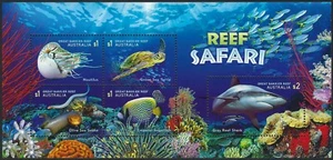 2018 Australia SG#4944 Reef Safari mini sheet mint MUH MNH - Foto 1 di 1