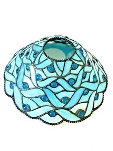 Partylite Tiffany Stil Buntglas Teelicht Lampenschirm NUR - Bild 1 von 16