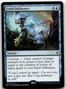 MTG Exert Influence Battle for Zendikar 077/274 regolare raro - Foto 1 di 1