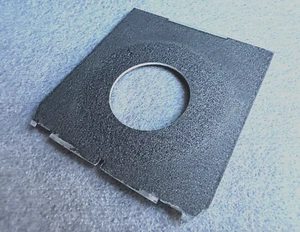 LINHOF LENS BOARD FOR COPAL NO.1 SHUTTER, 4X5 LARGE FORMAT FIELD CAMERA - Picture 1 of 2