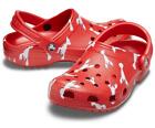 NEW! CROCS CLASSIC VACAY VIBES Clog Lobster Men's & Women's Scarlet Red - RARE
