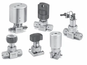NUEVO Válvula de diafragma Swagelok 316L UHP sellada 1/4" con mango 6LVV-DPLMR4-P - Imagen 1 de 1
