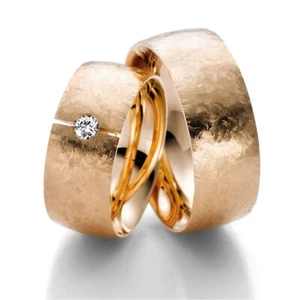 DISEÑO MADURO - ELEGANTES ANILLOS DE BODA / BRONCE - ORO - GRAN SELECCIÓN EN TIENDA - Imagen 1 de 1