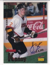 1995 SIGNATURE ROOKIES SHANE KENNY AUTO AUTOGRAPH /4500