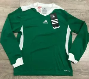 Maglia maglia maglietta ADIDAS ragazza calcio sport età 10 11 12 XXS 2XS verde - Foto 1 di 2