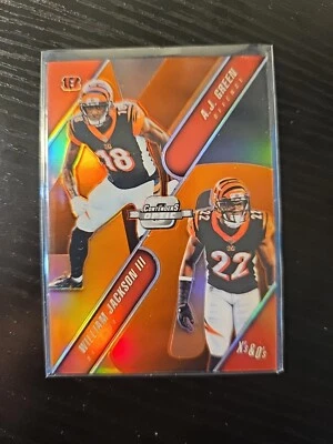 K46,403- 2018 Panini Contenders Optic Xs * Os Orange #16 W. Jackson III/Green/49 - Image 1 of 2