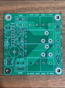 upc1237 Speaker Protection Board Stereo Bare PCB - Picture 1 of 2