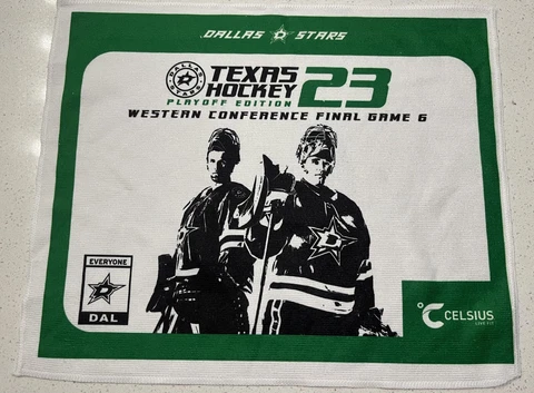 Dallas Stars NHL Playoffs Western Conference Finals Rally Towel Cover