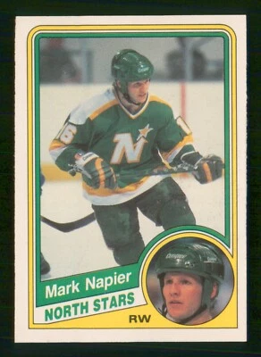 MARK NAPIER 1984-85 O-PEE-CHEE 84-85 NO 105 NRMINT+          7998 - Image 1 of 2