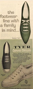 Tyer Shoes Vintage Print Ad 1961 - Picture 1 of 1