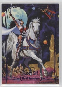 2016 Upper Deck Marvel Masterpieces Epic Purple 91/199 Lady Sif #18 07uj