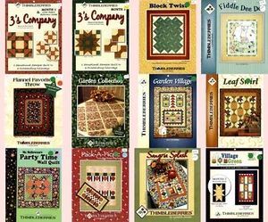 Thimbleberries Quilt Quilting Pattern Leaflets Lot of 12 - Picture 1 of 13