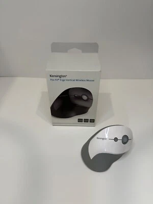 Kensington Pro Fit Ergo Wireless Mouse White K75404WW - Image 1 of 4