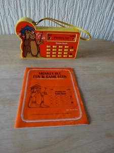 Vintage 80`s RAR!! Monkey See Mathe Spiel - Booklet Guide - ohne Karton!! - Bild 1 von 11