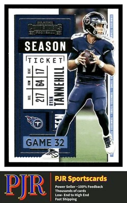 Ryan Tannehill 2020 Panini Contenders #9 Tennessee Titans 35% Off 4+ Items - Image 1 of 2
