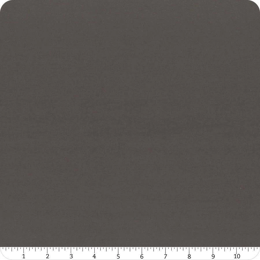 Moda BELLA SOLIDS Charcoal 9900 284 Cotton Quilt Fabric By The Yard - Image 1 of 1