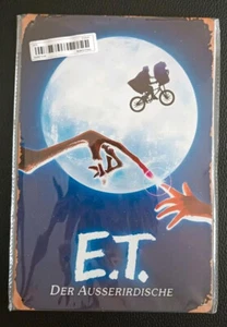 E.T. der Außerirdische Retro Blechschild 20x30cm / Neu - Bild 1 von 2