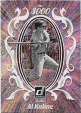 AL KALINE -  2023 Donruss Mr. 3000 Silver Rapture #M3K-18 - Detroit Tigers