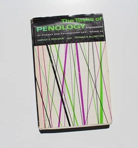 Vintage The Tasks of Penology Book Perlman Allington Police Law Enforcement - Picture 1 of 5