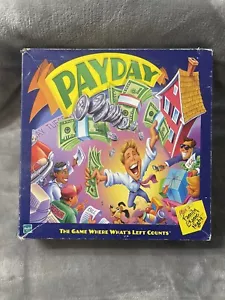 Classic PAYDAY Family Board Game Hasbro Parker Brothers 2000 Complete MINT - Picture 1 of 12