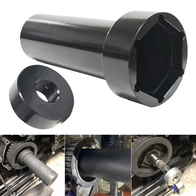 For Harley Dyna Twin Cam Mainshaft Sprocket Wrench Tool 2 1/4" Pulley Lock Nut Foto 1 de 4