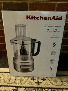 KitchenAid® 7 Cup Food Processor Plus Silver - KFP0719