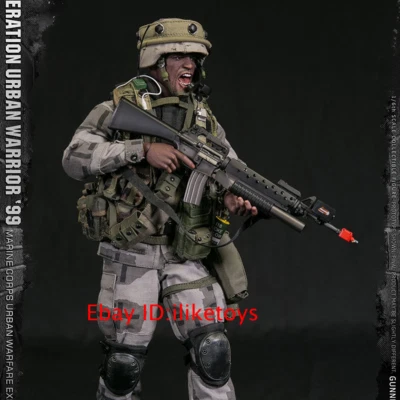 Figura de acción DAMTOYS Operation Urban Warrior 99 Marine Corps Sargento Mayor 1/6 Foto 1 de 4