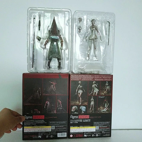 Silent Hill 2 Red Pyramid Thing & Bubble Head Nurse Action Figure Toy New In Box Cover