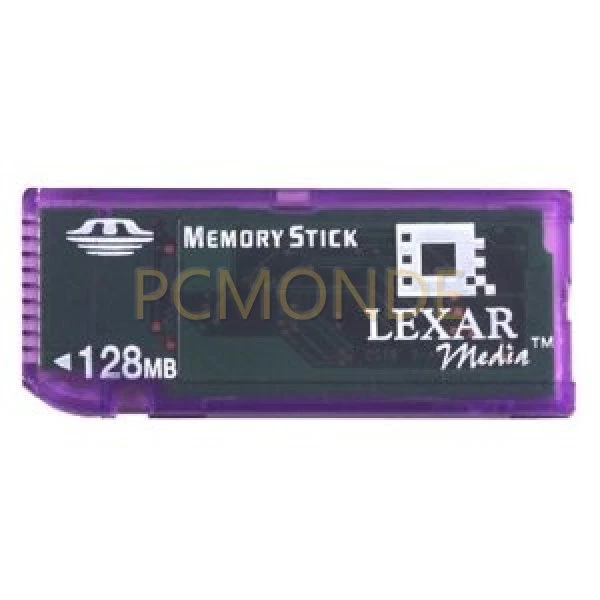 Lexar Media 128 MB Translucent Memory Stick (MS128-260) - Image 1 of 1