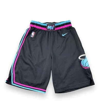 Nike Engineered NBA Miami Heat Vice City City Connect Shorts Mens S (30) EUC - Image 1 of 4