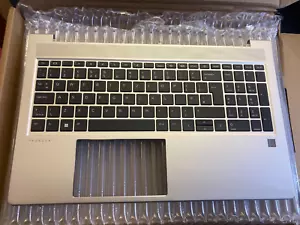 NEW GENUINE HP N01934-031 TOP COVER / UK KEYBOARD PROBOOK 450 455 G9 (INC VAT) - Afbeelding 1 van 3