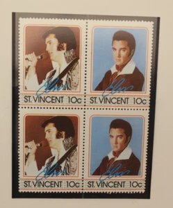 1985 ST. VINCENT-ELVIS PRESLEY(LEADERS OF THE WORLD) MNH 10¢BLOCK SOUVENIR SHEET - Picture 1 of 3