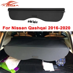 Retractable Trunk Cargo Cover For Nissan Qashqai 2016-2020 Security Shade Shield - Bild 1 von 13