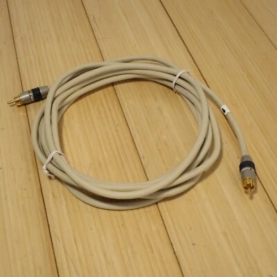 Monster Cable Bass 300 Subwoofer Cable 12ft 4M Sub Interconnect Wire - Image 1 of 4