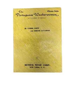 THE PORTUGUESE WASHERWOMEN (SOLO PIANO) 1956, PAUL By Andre Popp & Roger VG - Picture 1 of 2