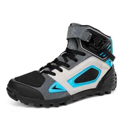 Zapatos protectores de motocicleta para hombre Botas de ciclismo Senderismo Aventura Bicicleta Zapatos al tobillo Foto 1 de 4