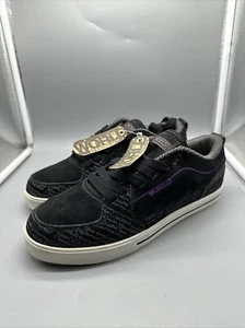 World industries skateboard shoes black/purple size 11 SAMPLE - Picture 1 of 10
