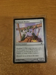 MAGIC THE GATHERING DARKSTEEL ARCBOUND WORKER LIGERAMENTE JUGADO - Imagen 1 de 2