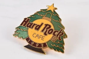 Vintage Hard Rock Café Lapel/Hat Pin Pinback 1993 Old and Rare Christmas - Picture 1 of 4