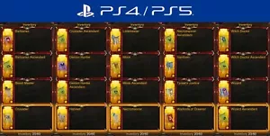Diablo 3 RoS PS4/PS5 Softcore 20 Cosmetics Mastery Pennants - Picture 1 of 1