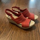 Women?s Red Heels Collection By Clarks Ultimate Comfort Cushion 9.5 NEW